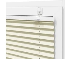 Plisuotas Blind Kreminis 115x100 cm Audinio plotis 114,4 cm