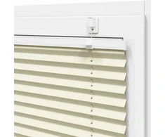 Plisuotas Blind Kreminis 120x150 cm Audinio plotis 119,4 cm