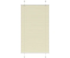 Plisuotas Blind Kreminis 75x100 cm Audinio plotis 74,4 cm
