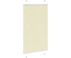 Plisuotas Blind Kreminis 80x100 cm Audinio plotis 79,4 cm