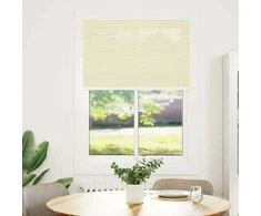 Plisuotas Blind Kreminis 85x100 cm Audinio plotis 84,4 cm