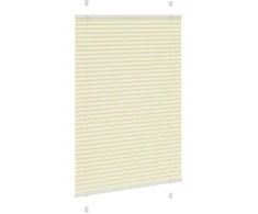 Plisuotas Blind Kreminis 85x150 cm Audinio plotis 84,4 cm