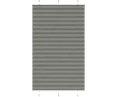 Plisuotas roletas antracitas 115x200 cm audinio plotis 114,4 cm