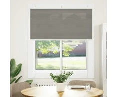 Plisuotas roletas antracitas 120x150 cm audinio plotis 119,4 cm