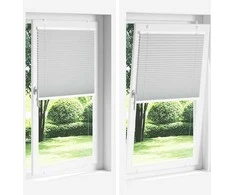 Plisuotas roletas antracitas 55x200 cm audinio plotis 54,4 cm