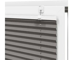 Plisuotas roletas antracitas 60x150 cm audinio plotis 59,4 cm