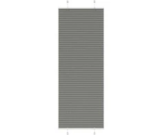 Plisuotas roletas antracitas 80x200 cm audinio plotis 79,4 cm