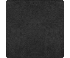 Neslystantis plaukuotas kilimas Tamsiai pilka 200 x 200 cm PP