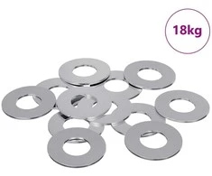 Plovimo įrankiai 11842 pcs Sidabro Geležis