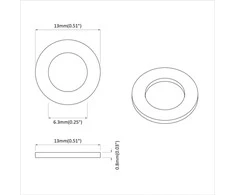 Plovimo įrankiai 12 vnt. Sidabro 12 x 12 x 1,2 cm Geležis