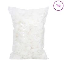 Pluošto užpildas Baltas 1kg Poliesteris