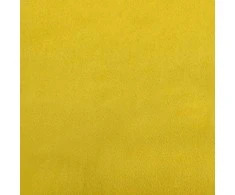 Poilsio kėdė, geltonos spalvos, 64x74x84cm, aksomas