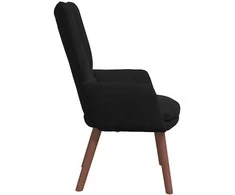 Fotelis krėslas Juoda 63 x 67 x 94 cm Aksomas