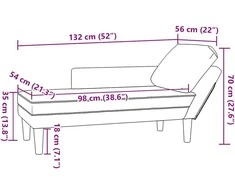 Poilsio sofa su pagalvės tamsiai pilkos spalvos velveto audinys
