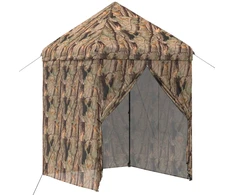 Pop-up Gazebo su 4 Šoninėmis Sienelėmis 2 x 2 m Miško maskuotė