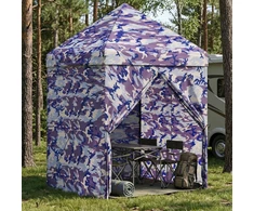 Pop-up Gazebo su 4 Šoninėmis Sienelėmis 2 x 2 m