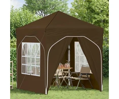 Pop-up šventinis palapinė 192 x 192 x 245 cm Taupe