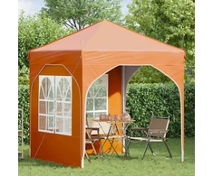 Pop-up šventinis palapinė 192 x 192 x 245 cm Oranžinė