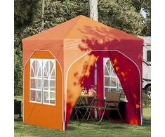 Pop-up šventinis palapinė 192 x 192 x 245 cm Oranžinė