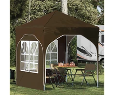 Pop-up šventinis palapinė 192 x 192 x 245 cm Taupe