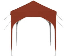 Pop-up šventinis palapinė 194 x 194 x 245 cm Terakotos