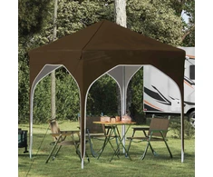 Pop-up šventinis palapinė 194 x 194 x 245 cm Taupe