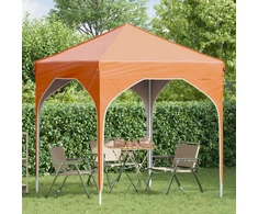 Pop-up šventinis palapinė 194 x 194 x 245 cm Oranžinė