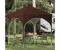 Pop-up šventinis palapinė 194 x 194 x 245 cm Ruda