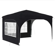 Pop-up šventinis palapinė 290 x 290 x 245 cm Antracitas