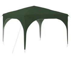 Pop-up šventinis palapinė 290 x 290 x 245 cm Žalia