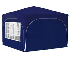 Pop-up šventinis palapinė 290 x 290 x 245 cm Mėlyna