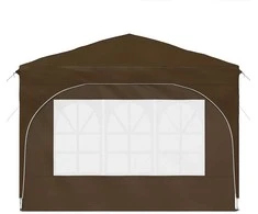 Pop-up šventinis palapinė 290 x 290 x 245 cm Taupe