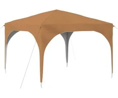 Pop-up šventinis palapinė 290 x 290 x 245 cm Smėlio