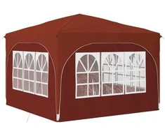 Pop-up šventinis palapinė 290 x 290 x 245 cm Terakotos