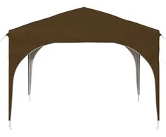 Pop-up šventinis palapinė 290 x 290 x 245 cm Taupe