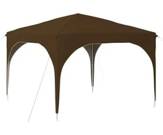Pop-up šventinis palapinė 290 x 290 x 245 cm Taupe