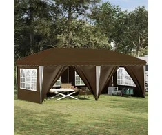 Pop-up šventinis palapinė 575 x 288 x 245 cm Taupe