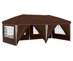 Pop-up šventinis palapinė 575 x 288 x 245 cm Ruda