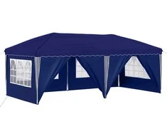 Pop-up šventinis palapinė 575 x 288 x 245 cm Mėlyna