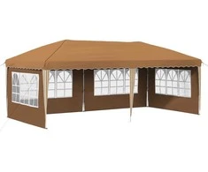 Pop-up šventinis palapinė 575 x 289 x 245 cm Smėlio