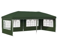 Pop-up šventinis palapinė 575 x 289 x 245 cm Žalia