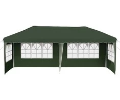 Pop-up šventinis palapinė 575 x 289 x 245 cm Žalia