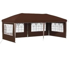 Pop-up šventinis palapinė 575 x 289 x 245 cm Ruda