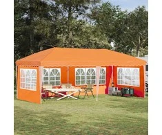 Pop-up šventinis palapinė 575 x 289 x 245 cm Oranžinė
