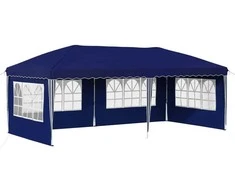 Pop-up šventinis palapinė 575 x 289 x 245 cm Mėlyna