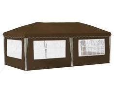 Pop-up šventinis palapinė 575 x 289 x 245 cm Taupe