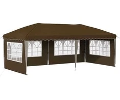 Pop-up šventinis palapinė 575 x 289 x 245 cm Taupe