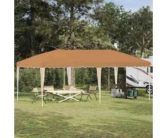 Pop-up šventinis palapinė 575 x 290 x 245 cm Smėlio