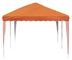 Pop-up šventinis palapinė 575 x 290 x 245 cm Oranžinė