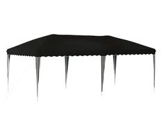 Pop-up šventinis palapinė 575 x 290 x 245 cm Juoda